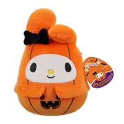 Squishmallows Halloween Sanrio My Melody Pumpkin 8 inch Plush