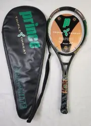 Prince Triple Threat Tennis Racket (TC66A) w/ Cover - 4 1/2 in, Unstrung, MP