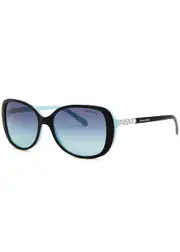 Tiffany & CO. Tiff Oversized Blue Embellish - Black - One Size One Size