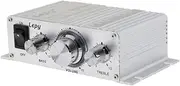 AsrMyjcx 2x15W DC 12V Amplifier Stereo Amplifier for Car