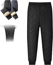 [Generic] Julidostore Fleece Pants,Winter Julidostore Fleece Lined Pants,Fleeceactive - Unisex Fleece-Lined Waterproof Pants