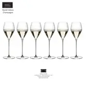 RIEDEL Veloce - Set 6 Wine Glass Champagne Prosecco - 6330/28 - Dealer