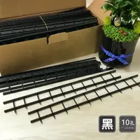 在飛比找樂天市場購物網優惠-【哇哇蛙】裝訂用壓條 10孔 1 (25mm) 黑色 約25