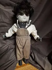 OOAK Edward Sissorhands Replica, Eddy At The Cookout, Handmade, 8 In Tall,...