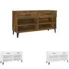 Shoe Cabinet Engineered Wood Shoe Organiser Storage Stand Multi Colours vidaXL