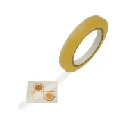 JVCC Premium Colored Vinyl Tape (V-36P): 1/2 in. x 36 yds. (Clear)