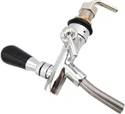Beer Faucet, Stainless Steel Adjustable Flow Control Beer Keg Tap Kit with Ball Lock G5/8 for Bars, Hotel and Restaurant