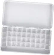 COHEALI 1set Watercolor Sub-packing Pans Set Empty Art Paint Box Iron Storage for Travel Studio Use Elegant Design for Watercolors Gouache Oil Painting