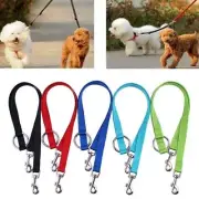 Control Dog Lead Leash Nylon Adjustable Training Lead Double Ended Pet Supplies