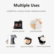 Nevenka 2 Pcs Powder Puffs Soft Skin Friendly Makeup Sponge for Foundation-Set6