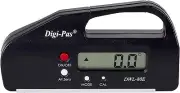 DigiPas DWL80E Digital Level, Electronic Angle Gauge, 4 inch, Black