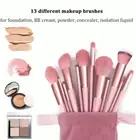 13Pcs Makeup Brush Set Make Up Concealer Brush Blush Powder Brush Eye Shadow