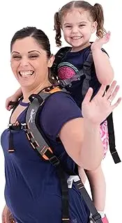 Piggyback Rider Scout Child Toddler Carrier Backpack for Hands-Free Hiking Trails, Camping, Fitness, Travel, Adventures Orange