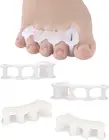 2 Pair Bunion Toe Separators Spacers for Feet Women Men to Correct S