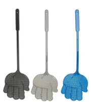 3 X Plastic Mosquito Fly Swatter Handle Insect Swat Killer Bug Catcher