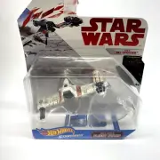 Star Wars Hot Wheels Disney Starships Poe's Ski Speeder New