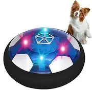 Light Up Indoor Soccer Ball,Light up Dog Toy Flying Disc - Dog Disc Interactive with Cool Lighting, Flying Disc Fetch Toy, Safe Teeth, for Mental Stimulation