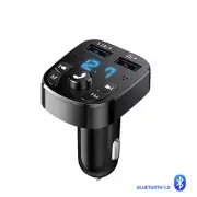 Dual USB Car Wireless Bluetooth FM Transmitter Charger MP3 Music Player TF Card