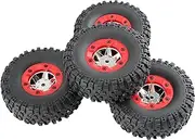 4Pcs RC Tire Wheels Lightweight Sturdy DIY Modified RC Car Spare Part for 12427 1/12 Scale RC Car