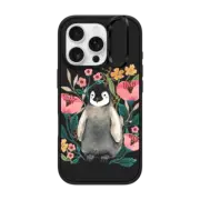 iPhone 16 Pro Impact Ring Stand Case MagSafe Compatible Cute Penguin