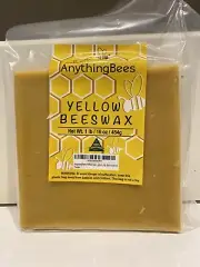 Organic Yellow Beeswax- 1 Lb