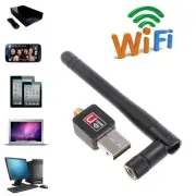 802.11n/g/b 150Mbps Mini USB WiFi Wireless Adapter Network LAN Card w/ Antenna