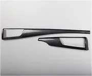 for Yaris L/Vios 2016 2017 2018 2019 2020 ABS Car Dashboard Air Outlet Vent Panel Cover Trim Sticker Trim Interior (Color : Black)