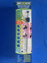 Craft-Lite Paper Cutter BackLight w/ 6 BLADES NEW