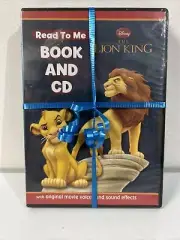 Disney Snow White & The Lion King Read To Me BOOK And CD Set - Brand New Sealed