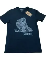 OneTeaspoon NWT Vanishing Artist Collab Coll Tee in Black Size Medium MSRP$105