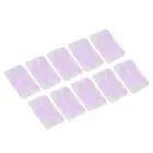 10 Pairs Extension Under Eye Pads Arch Shape Extension Patches(Purple