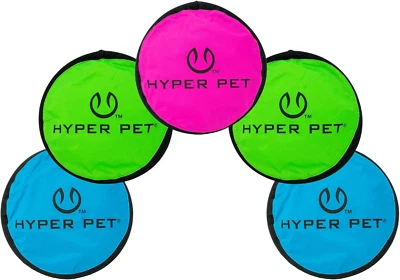 Flippy Flopper 9" Flying Disc Soft Dog Toy, Floats in Water & Safe on Teeth, for