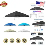 8' x 8' Waterproof Canopy Top with Air Vent for Outdoor Events - Top Only