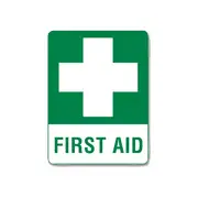 Small Metal First Aid Sign 30 x 22.5cm