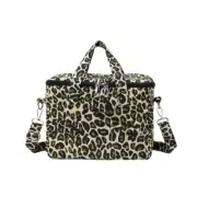 Essential Strollers Company with Ample Space Leopard Theme Baby Pram Storage Bag