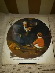 1982 Norman Rockwell The Tycoon Collector Plate Knowles Company #19755X