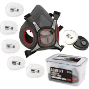 Pro Choice MAXI MASK 2000 Half Face Respirator CHEMICAL Kit