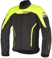 Alpinestars Leonis Drystar Air Jacket (Medium, Black/Fluorescent Yellow)