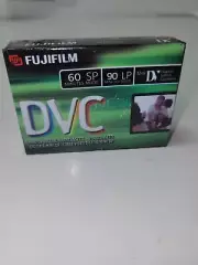 FUJIFILM DVC MiniDV Digital Video Cassette Tape 60 SP/90 LP DVM60 ME Sealed Gg
