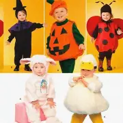 TinyStitch Tots: Lamb, Chick & Pumpkin Sewing Patterns for Toddlers (Sizes 1/2-4