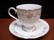 Footed Tea Cup & Saucer Set - Thornton by NORITAKE IRELAND