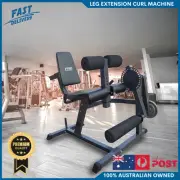 Leg Extension Curl Combo Machine Adjustable Bench Weight Press Home Gym