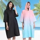 Changing Robe with Hood Microfiber Towel Poncho Robe with Zipper Short ToUBy