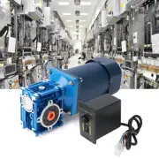 (Reduction Ratio 80)Worm Gear Motor 120W AC 220V Speed Control Governor
