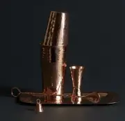 Sertodo Copper Barman's Set Up 2.0 - 6pc Hammered Copper - For Bartenders!