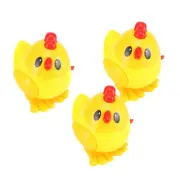 Jump Little Yellow Chicken Toy Child Wind-up Toys Kids Clockwork