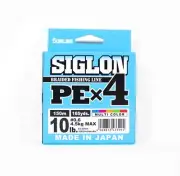 Sunline P.E Line X4 Siglon 150M P.E 0.6 10LB Multi (3995)