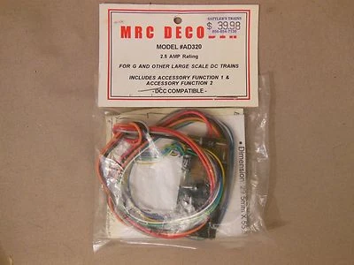 MRC Decoder For G amd Other Large Scale DC Trains