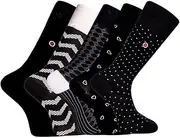 5 Pack Men's Dress Socks - Organic Cotton - Made in Europe - Love Sock Company
