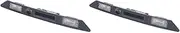 Binxind 2X Trunk Grip License Plate Light Trim Assembly 8E0827574C3FZ for A4 S4 A5 S5 A6 S6 A8 S8 RS4 Car Accessories